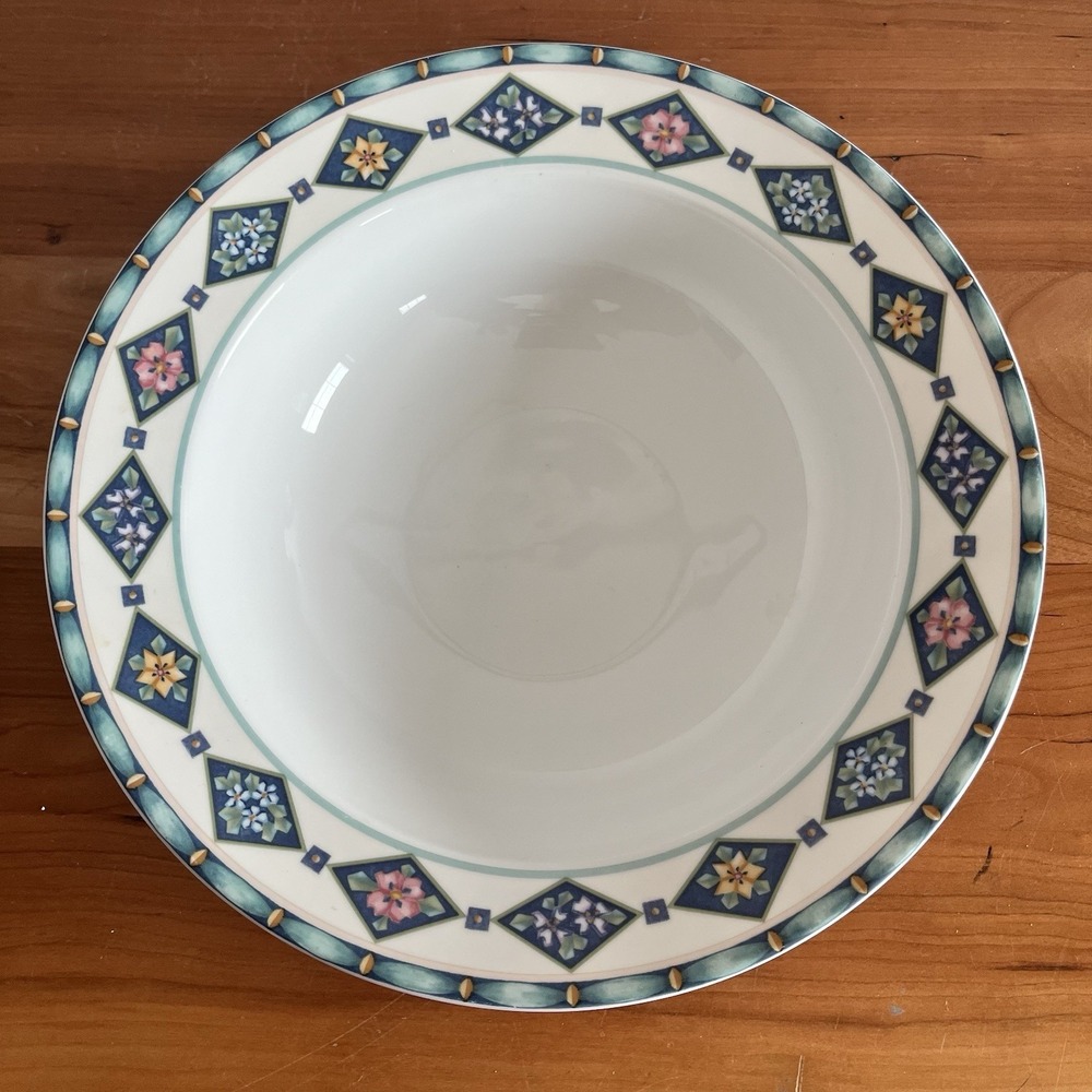 Pfaltzgraff Crystaflora Atmosphere 10" Vegetable Serving Bowl‎ Vintage